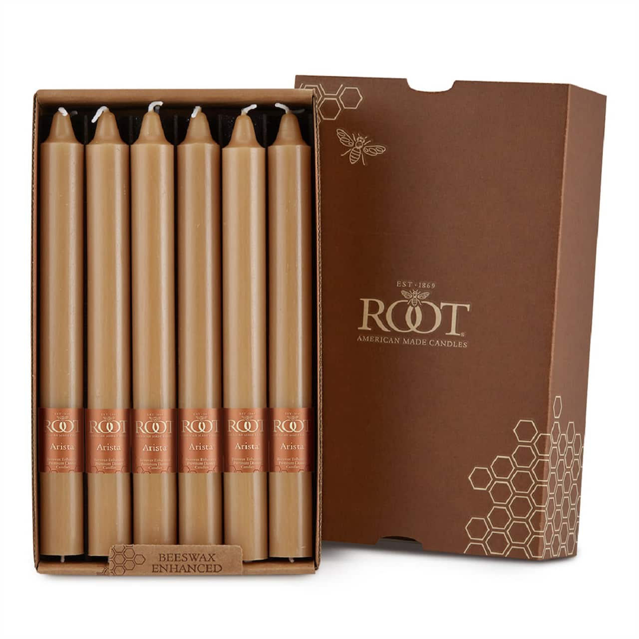Root Candles Arista™ 9" Smooth Dinner Candles, 12ct.